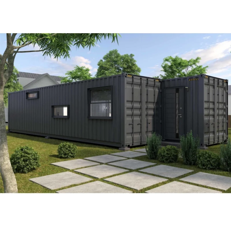 Tiny Homes Ready To Live In 20Ft 40Ft New Luxury Modular Shipping Container House With Bathroom Vanity With Sink