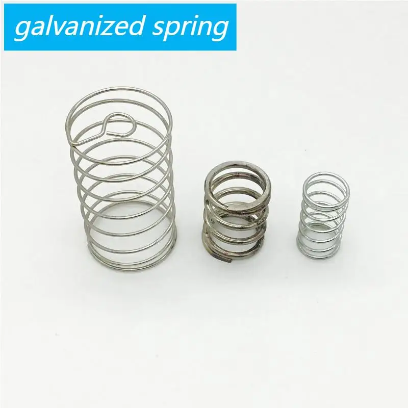 Adjustable 304 Stainless Steel Cylindrical Flat Wire Coils Compression Spring