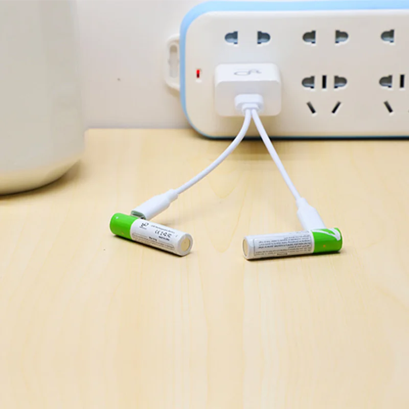 Номер 7 высокой емкости 1 5 V AAA 550 МВтч USB литий-ионная аккумуляторная батарея для дистанционного управления Беспроводная мышь +