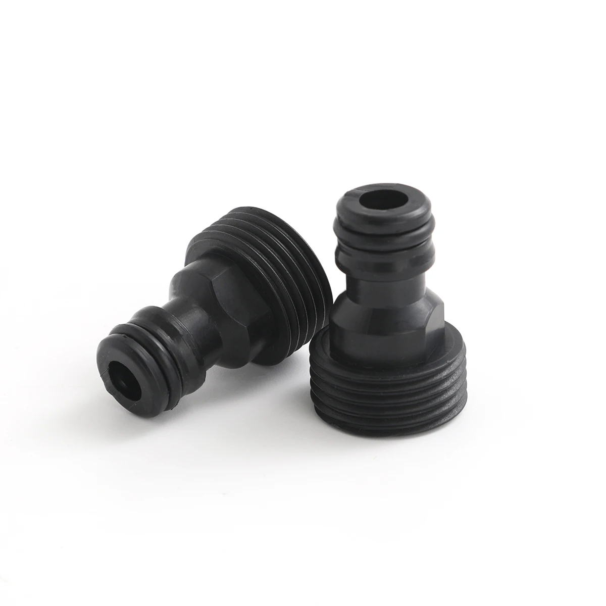High Quality Cheap Price Black Plastic ABS 3/4 inch Male Thread Nipple Garden Hose Connector