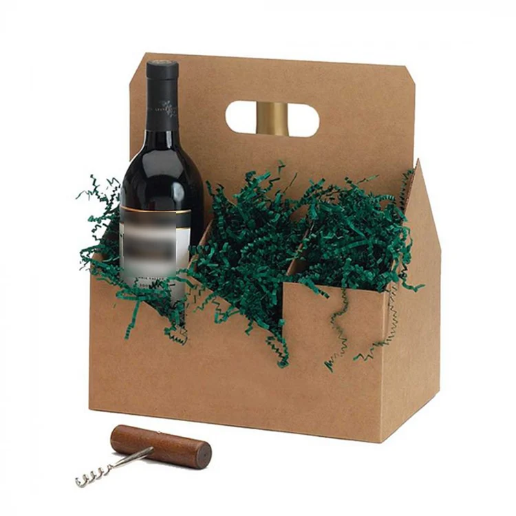 Champagne Whiskey Corrugated Shipping Red Wine Packaging Box Speciality Wine Gift Boxes Cardboard Wine Boxes