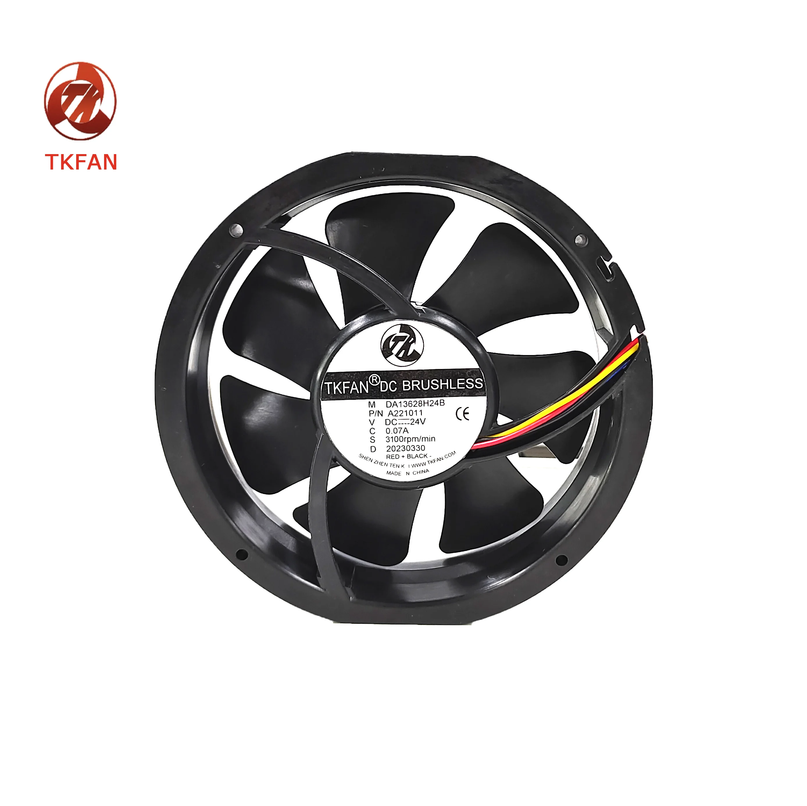 12V/24V DC Brushless FAN 136*136*28mm  Reversible industrial motor cooling dc reversible cooling exhaust axial flow fan