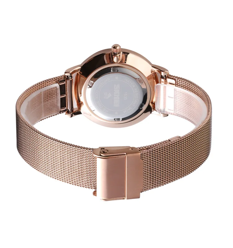  Часы SKMEI 1530 женские минималистичные кварцевые часы