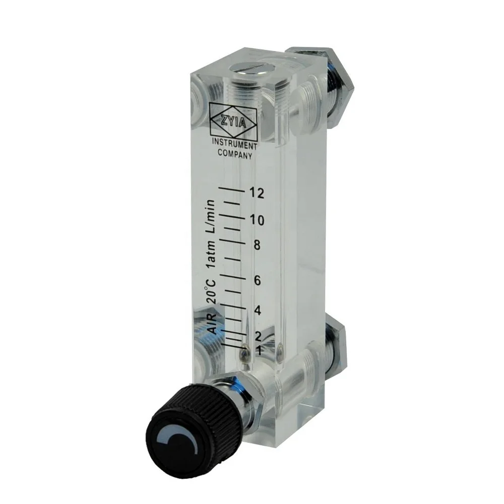 LZM-4T.6T.8T panel mounted acrylic cheap  mini water hose flow meter manufacturers