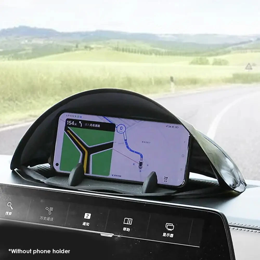 Диаметр 30 см автомобильный GPS навигатор Черный бликовый козырек тени авто аксессуары для интерьера Универсальный телефон солнцезащитный