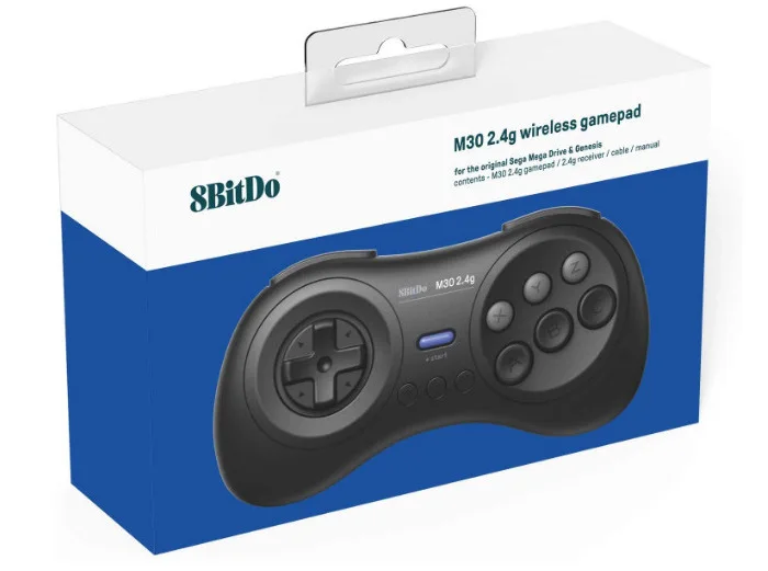 Беспроводной игровой контроллер 8BitDo M30 2 4G геймпад джойстик для Sega Genesis