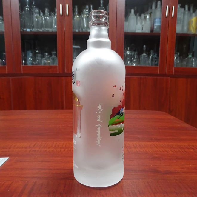 Ликер водка private label стеклянная бутылка для виски 500 мл