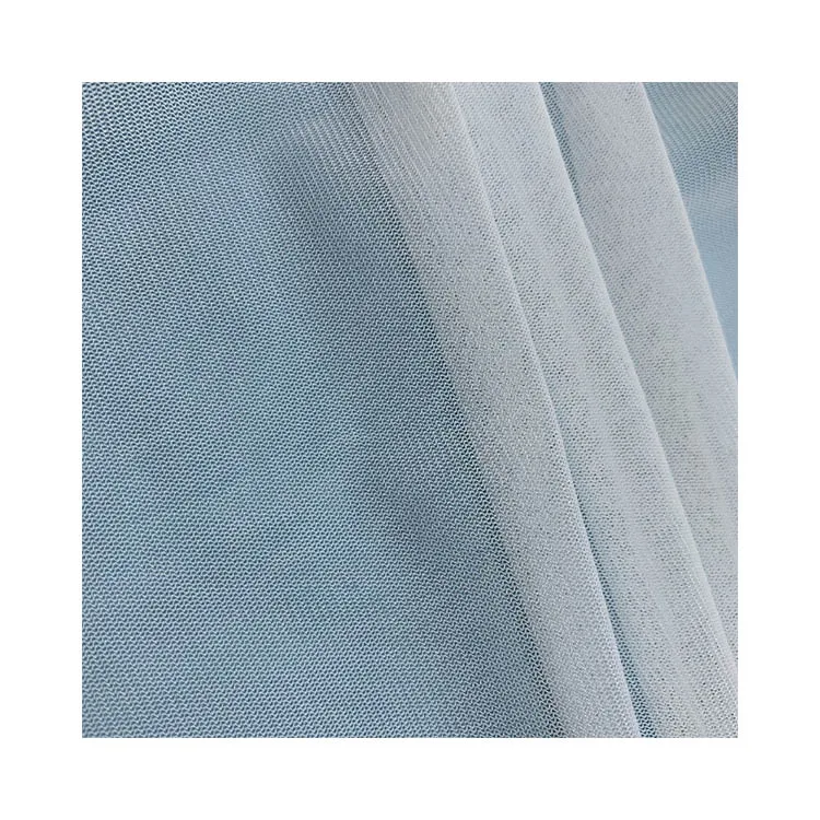 Soft And Thick Net Fabric Eco Friendly Spandex Nylon Sequence Net Fabric