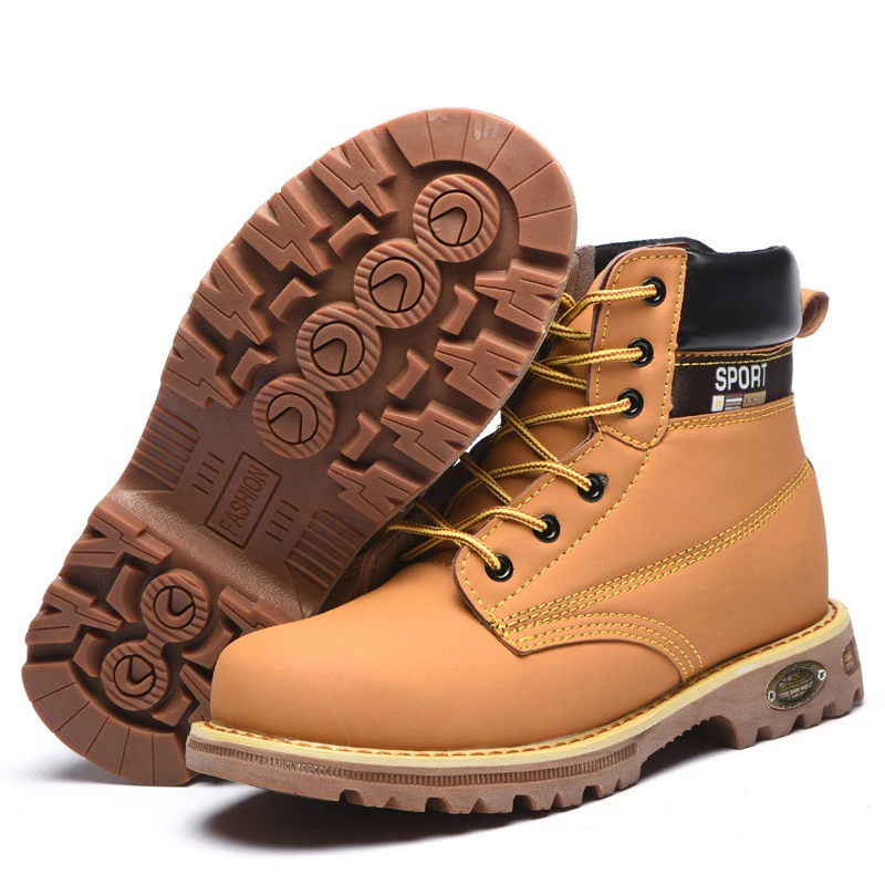 Safety Shoes Work Goodyear Leather Work Safety Boots