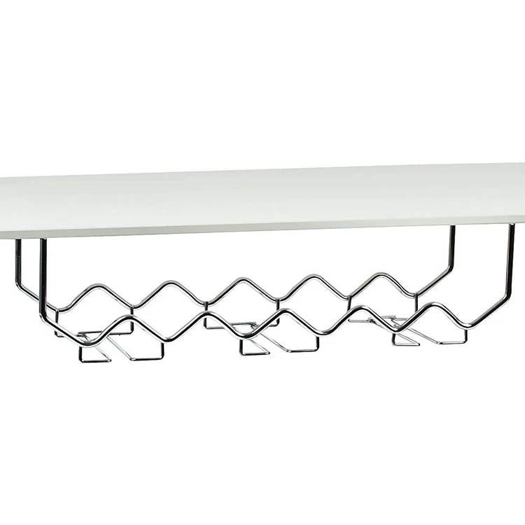 Винный Стеллаж под шкаф 2021 дюйма и держатель для посуды, вмещает 6 бутылок и 6 стеблей для кухонного хранения вина