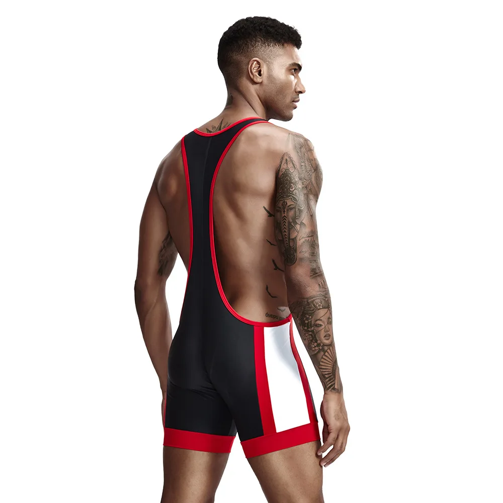 College Wrestling Singlets Lycra Wrestling Suits Custom Wrestling Singlets For Men