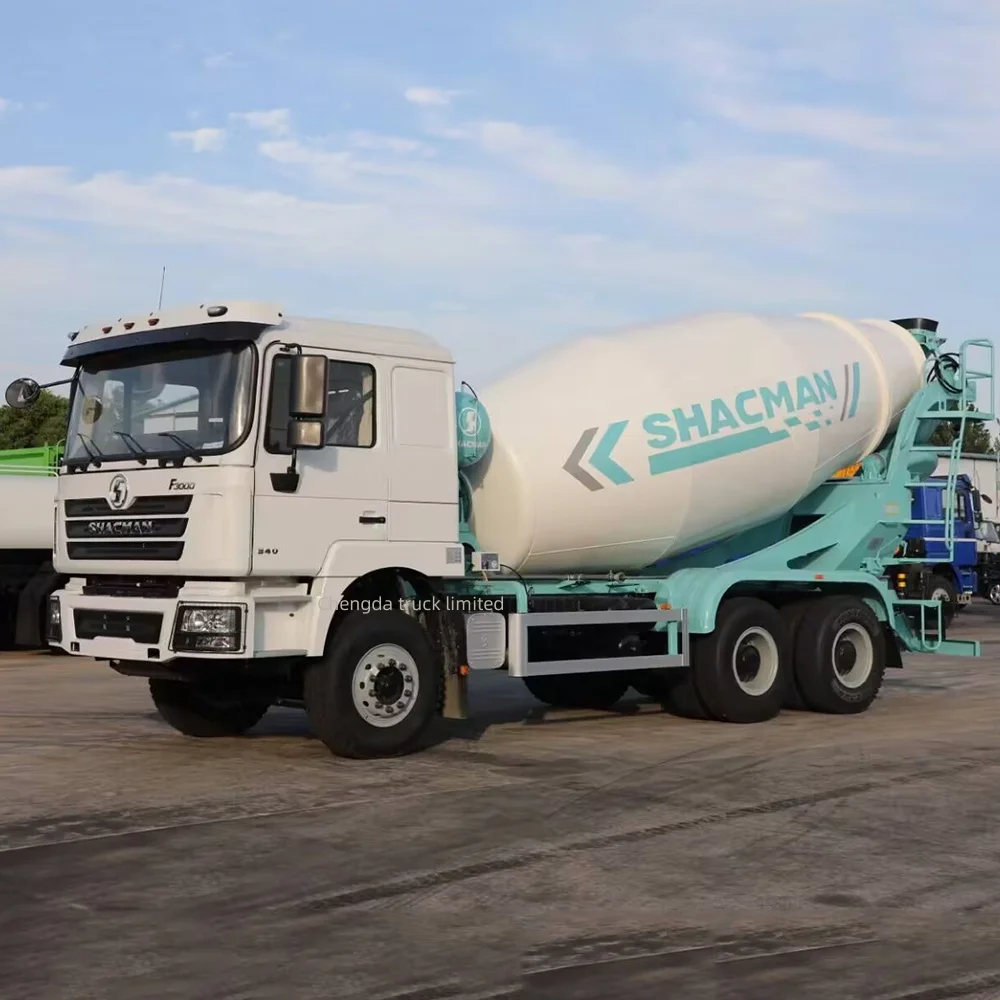 Shacman Premium New Model Concrete Mixer Truck 15-20 Tons Supply Capacity Ready Mix Features Cement Trucks