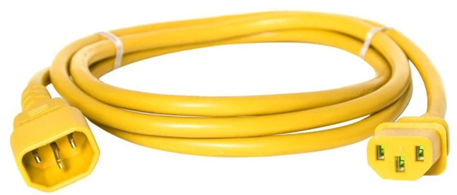 2 м 18AWG 3C (0 824 мм) C13 к C14 шнуру