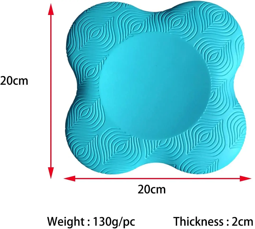 Подушка для коленей, мягкая поролоновая подушка для коленей для пилатеса, фитнеса, йоги, экологически чистая Толстая полиуретановая защита для колена, 110 г