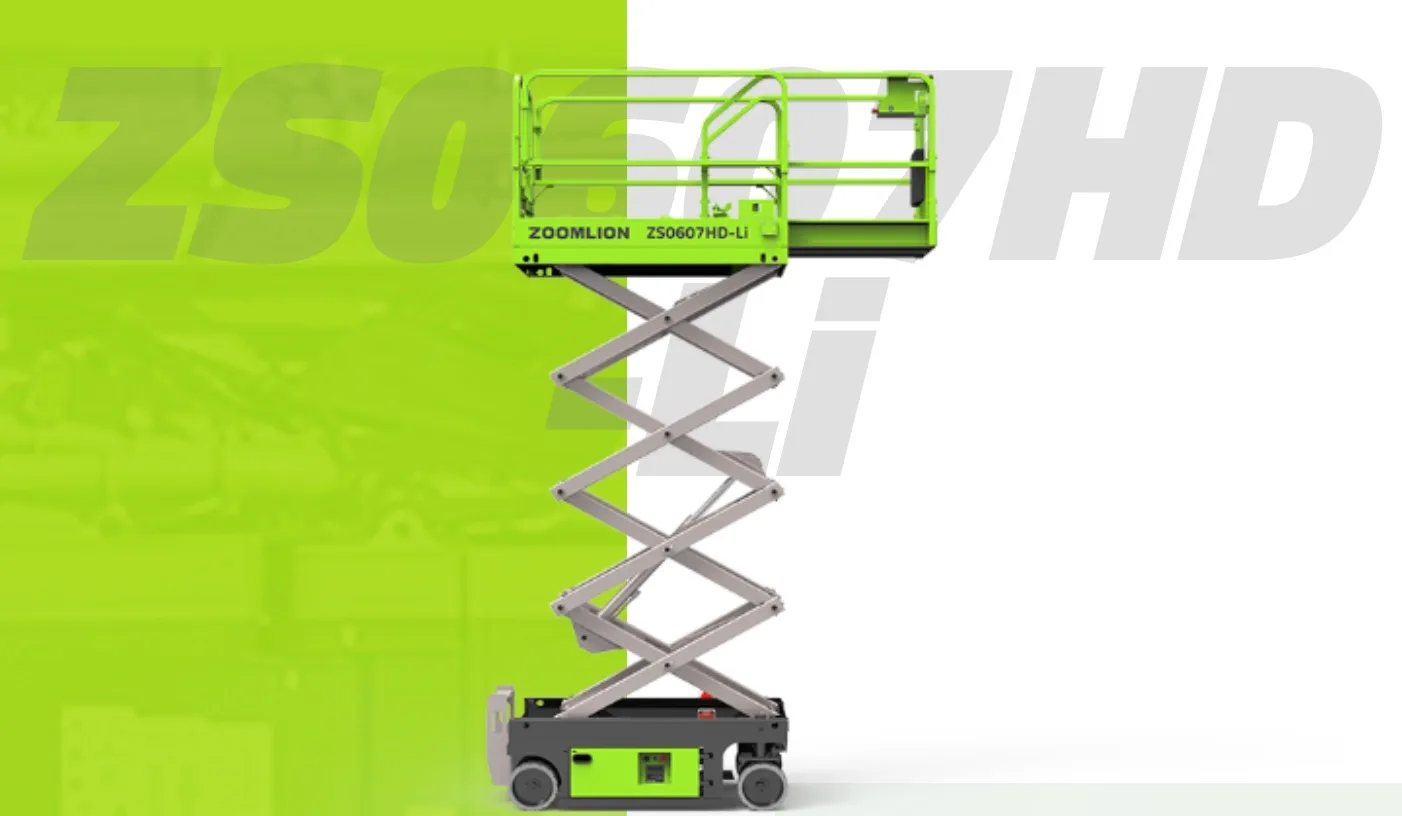 Zoomlion Hydraulic Lift Platform ZS0607HD Scissor Lift ZS0607HD