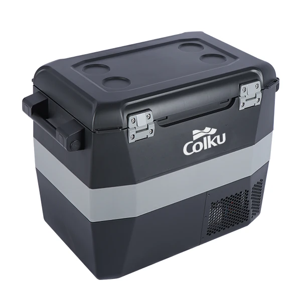 Colku GC60e Auto Electric Travel Cooler Car Portable Fridge Freezer 12V 24V Refrigerator For Camping