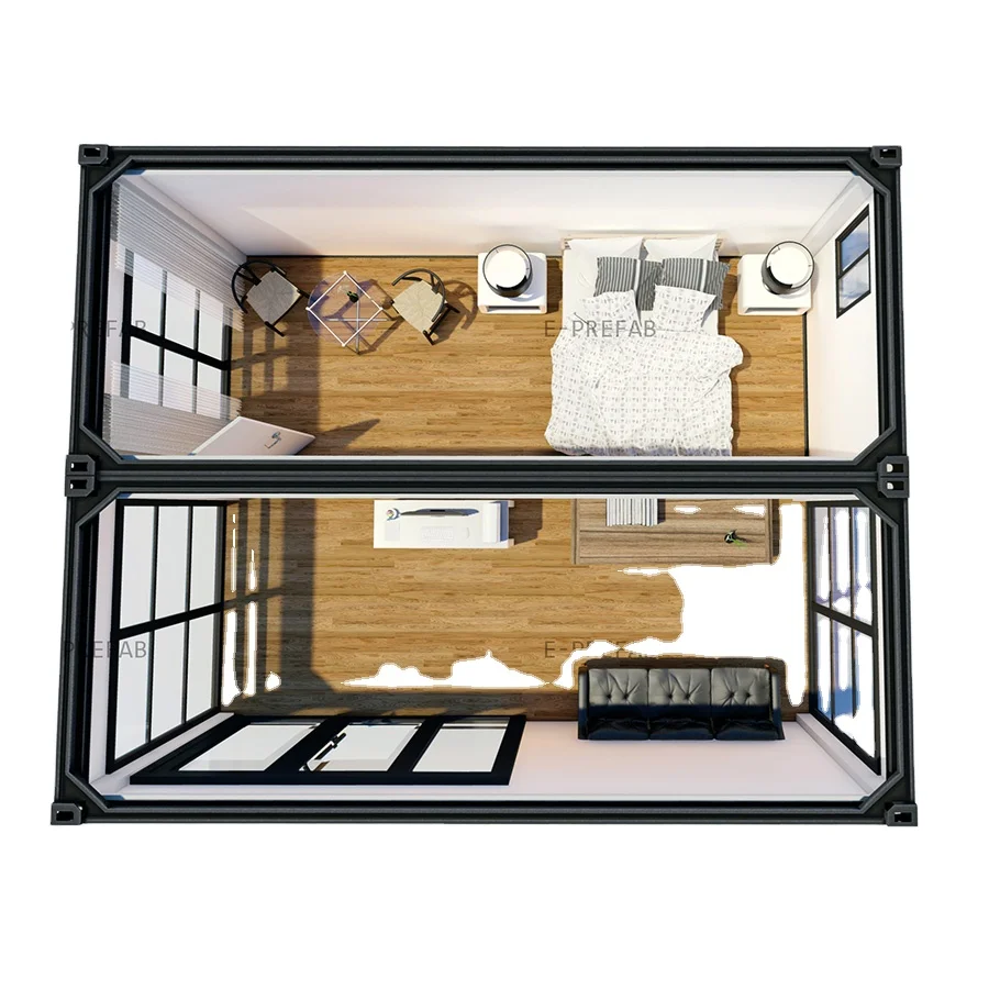 Barbera Contender Shanghai Luxury Fabricated Living Shipping Container Expandable Prefabricated House Ceilings