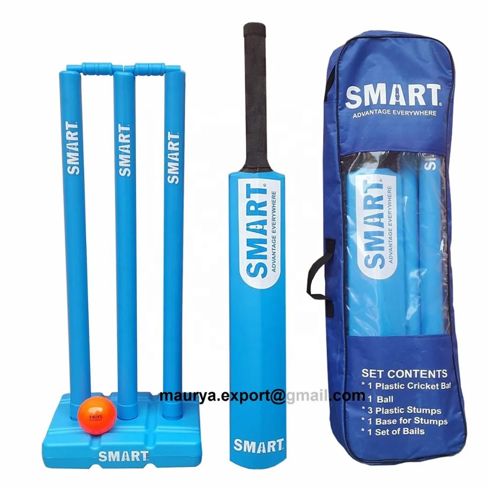Soft Touch Cricket Sport Kids/Children Plastic cricket set with customized branding