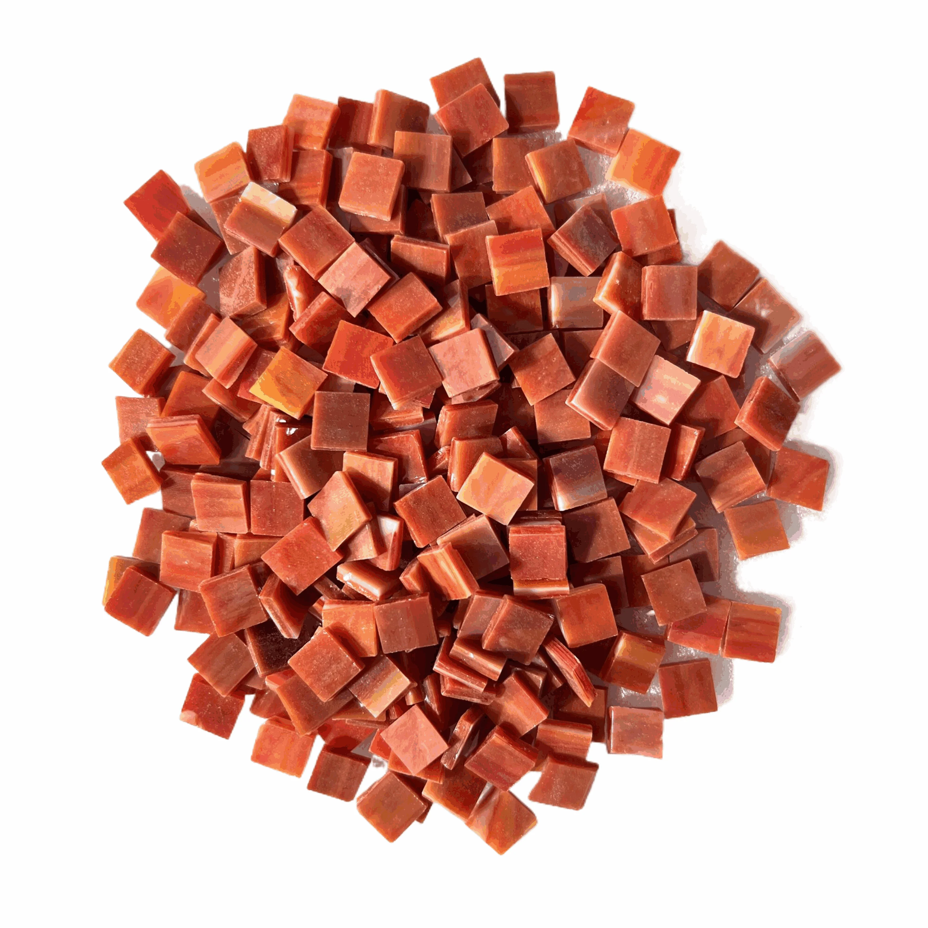 Factory Sale Colored Glass Mosaics for Hobby Crafts and DIY Art Customized shape