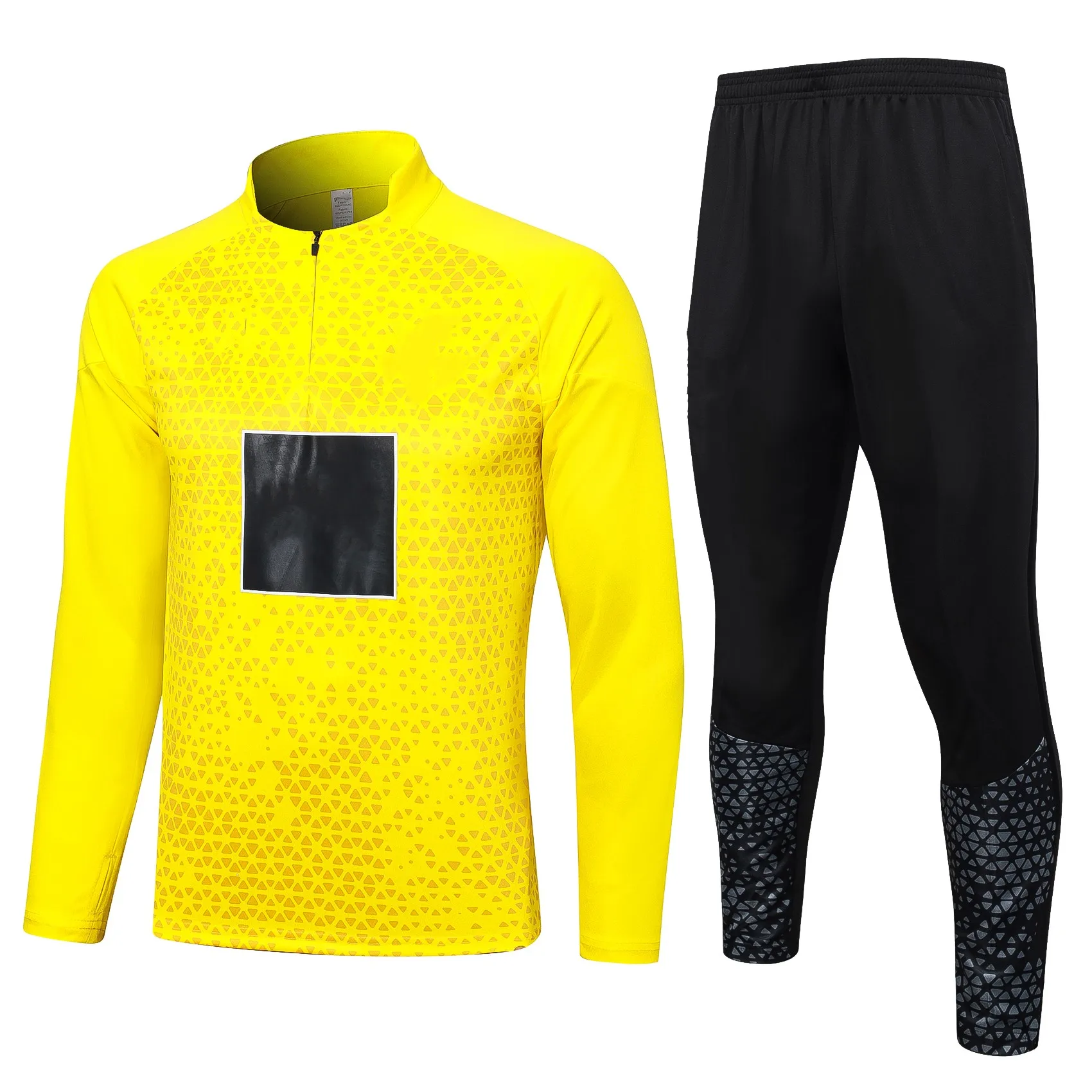 Free shipping dortmund milan madrid pairs soccer tracksuit 2023 2024 season good quality football sweater training suit