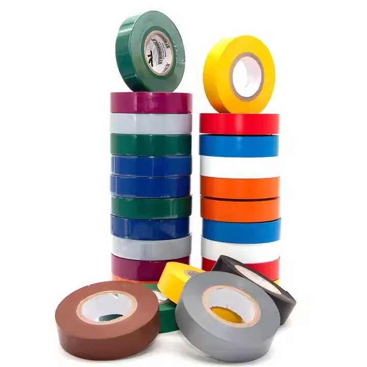 PVC Automobile Wire Harness Tape Vinyl Electrical Insulating Tape Line Good Quality Adhesive High Voltage Insulation Tape