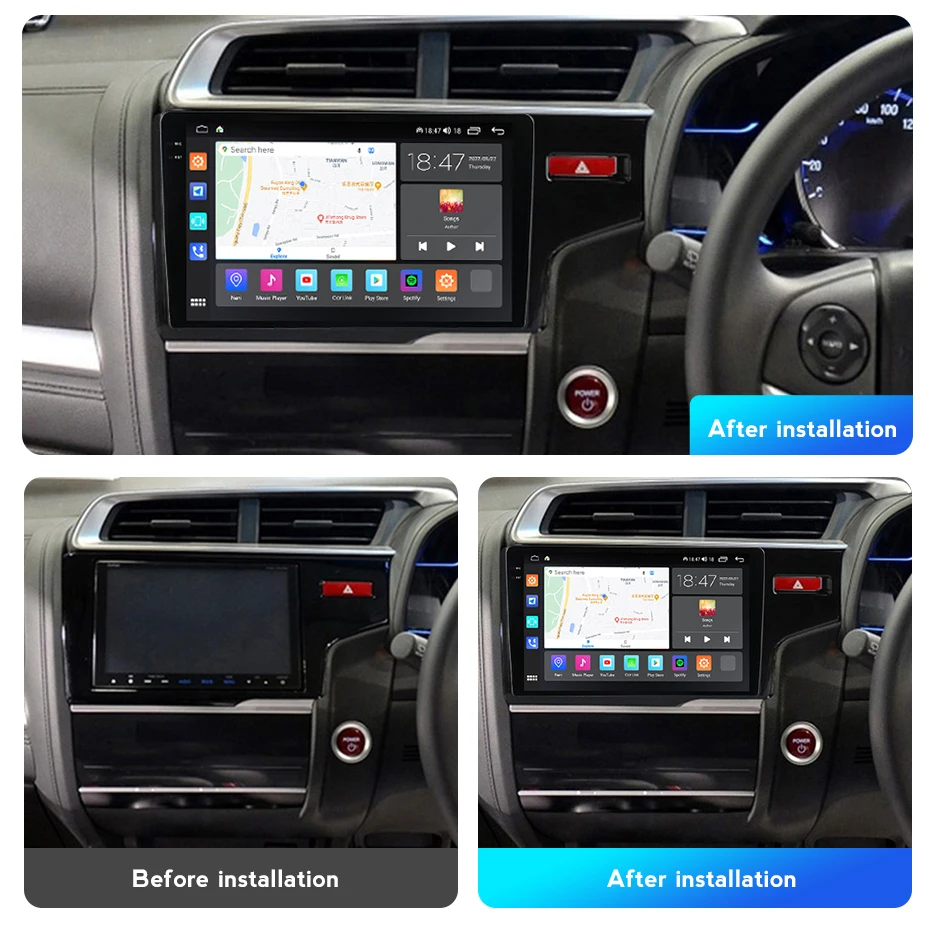MEKEDE M6 Pro Android 12 8core 8 + 256GB 2K DSP 2din GPS WIFI автомобильное радио стерео для Honda Jazz Fit 2014-2015