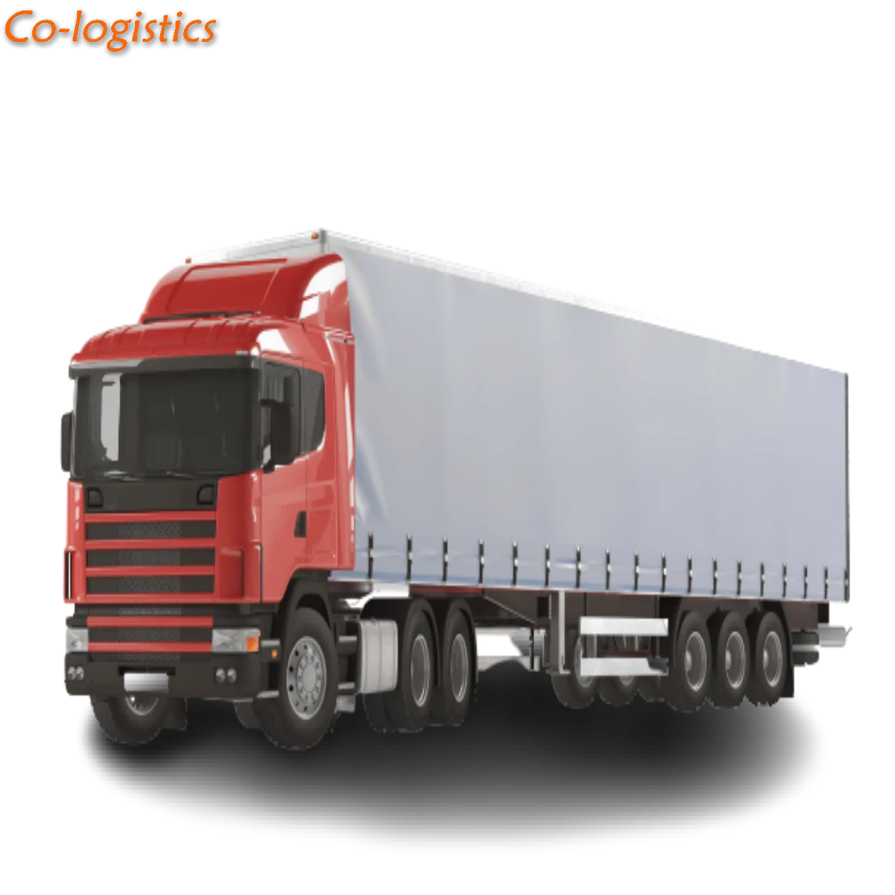 Sea and truck cargo shipping truck delivery freight forwarder from China to USA