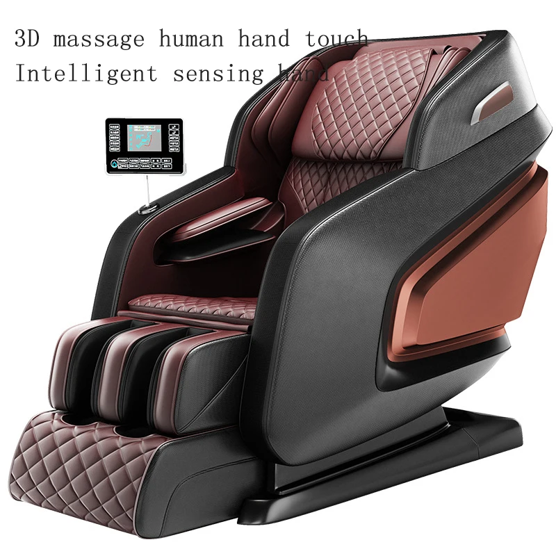 Full body Multi function Massage Chair Wholesale Household Zero gravity Space Cabin Sofa  Luxury Dark Brown Massage tools