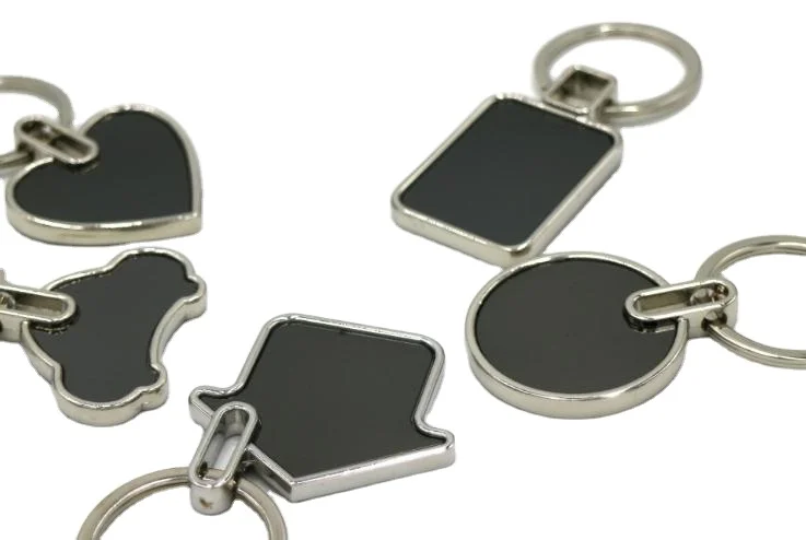 
cheapest promotion metal keyring 