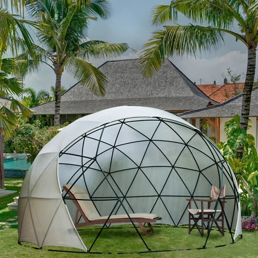 Luxury Leisure Igloo Four Seasons  Large Glamping Geodesic Dome Hotel House Outdoor Beach