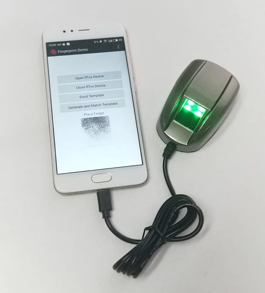 PDA 3G Mobile Wireless Fingerprint Scanner Tablet PC