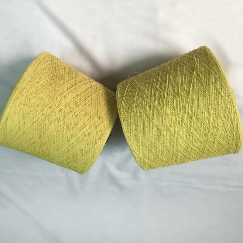 1414 spun yarn 20S/2 para aramid Yarn for cut resistant