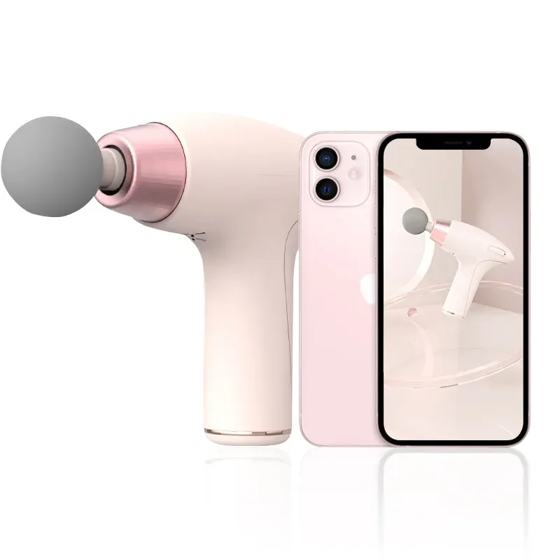 2023 New High Quality Mini Massage Gun Brands Pro Powerful Holder To Reach Back Massage Pistole