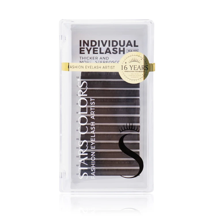 D curl  0.05mm single  lashes extension dark black eyelash extensions vendor  mix length lash extension