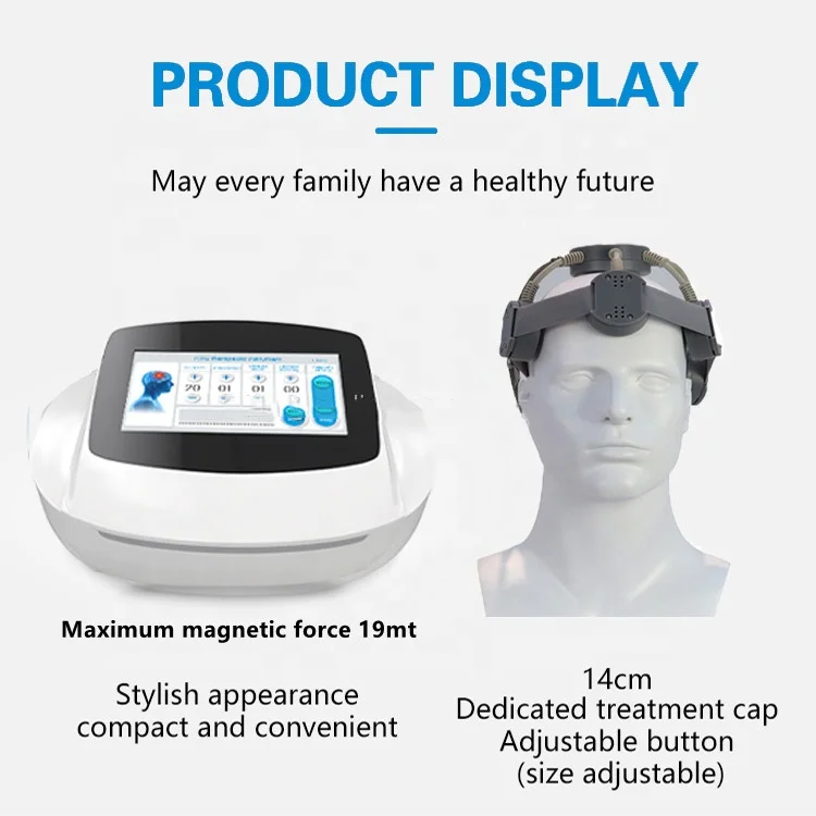 Rtms Transcranial Magnetic Stimulation for Stroke,adult and Children Insomnia Anxiety Depression Autism Brain Therapy Apparatus