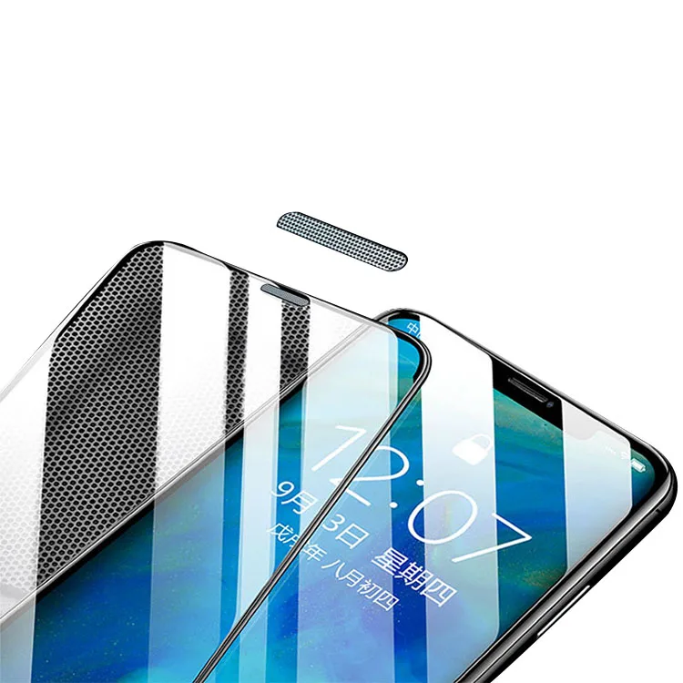 Eye Protection Super Strong With Dust Net Isolation HD Explosion-proof Tempered Glass Protective Film