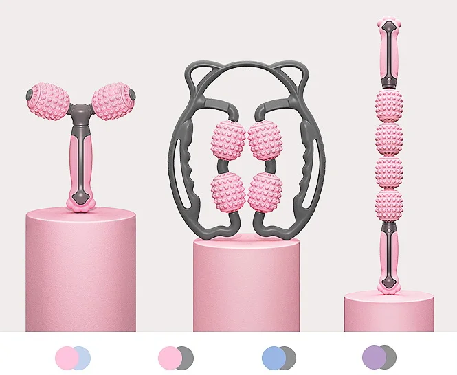 
Muscle Roller Stick Massage Roller Stick for Men&Women To Help Calf, Leg and Back Recovery 