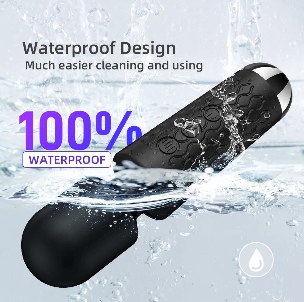 Cheaper Price USB Charge Portable Powerful Personal Mini Wand Massager Vibrator Waterproof Electric mini Massager for Women