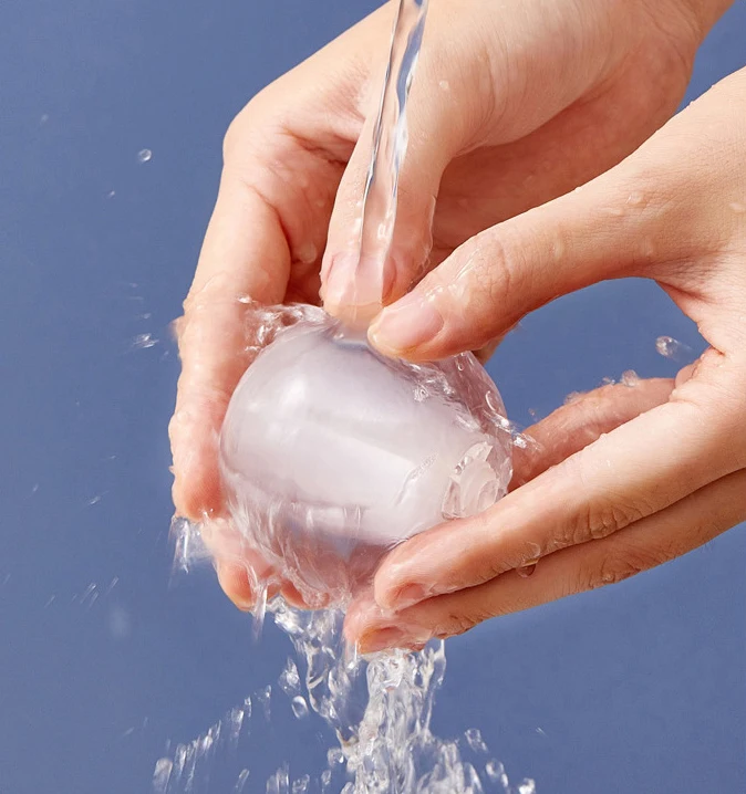 Washable Reusable Gel Lint Roller Hair Remover Ball For Pet Hair Portable Dog Cat Pet Hair Remover For Clothes