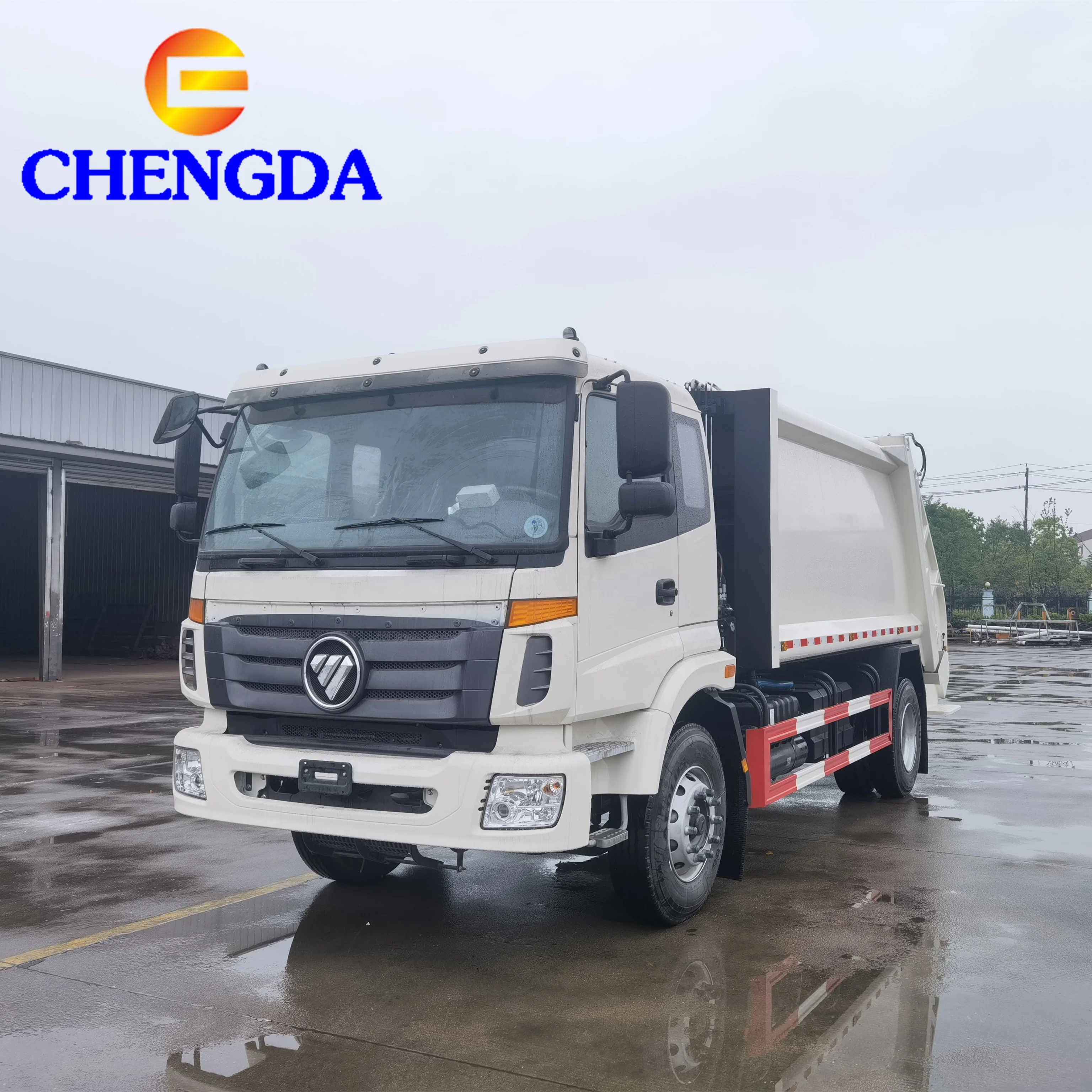 China 4X2 Small Garbage Compactor Used Mini Truck Garbage Truck For Sale (1600613983905)