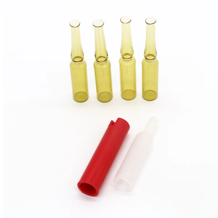 Ampoule Amber clear 1ml 2ml 3ml 5ml 10ml 20ml Glass Bottle High Quality Cosmetic Ampoule with Screen Printing