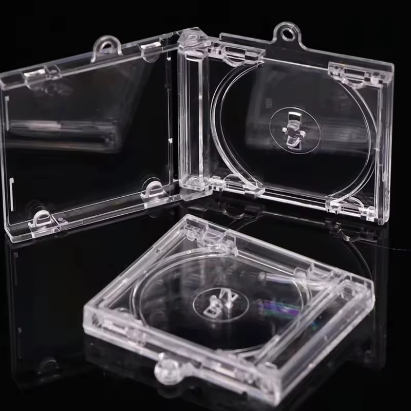 Manufacturer Custom Clear CD DVD Blu-Ray Clear Slim Jewel Cases for collection Protection