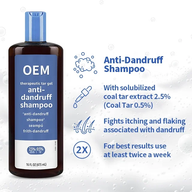 OEM ODM ORGANIC VEGAN ANTI-ITCHING COOLFRESH ANTI-DANDRUFF SHAMPOO FOR HAIR TREATMENT