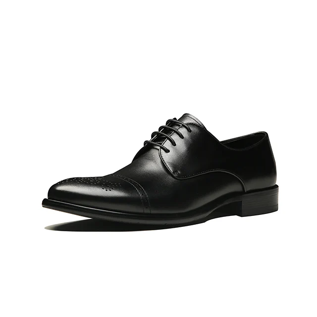 Factory Wholesale men dress shoes oxford shoes handmade men leather shoes