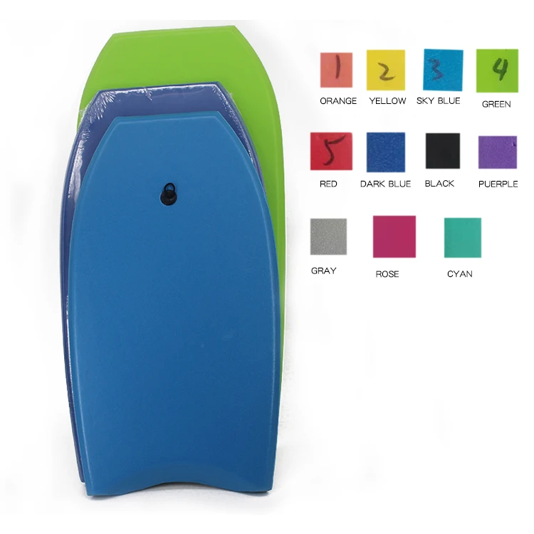 High Quality 33-Inch Unisex Surfboard with Thickened Eps Material 33 Bodyboard Fins Water Equipment Ocean Waters Water Sports