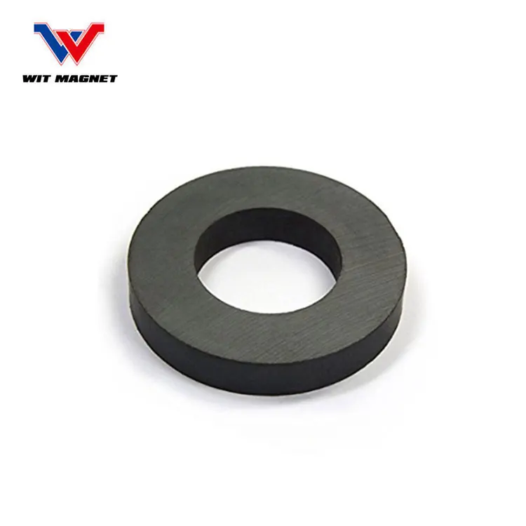 Strong Magnetic Large Ring Ferrite Magnets For Speaker