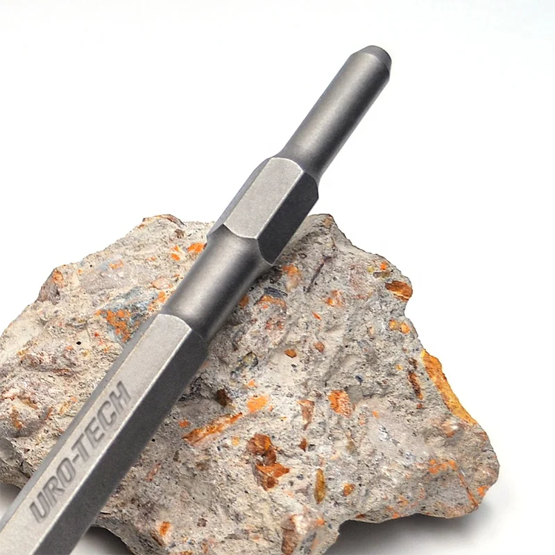 
hex17 point chisel 400mm length 