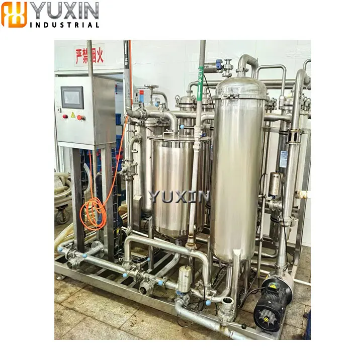 Juice cross flow liquid wine membrane microflitration filtering machine for clarify beverage liquid