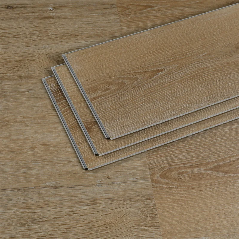 High Toughness SPC Flooring Laminated PVC Floor 6/8mm Indoor Plastic UV Coating Lock Click Installation Grain Surface Treatment