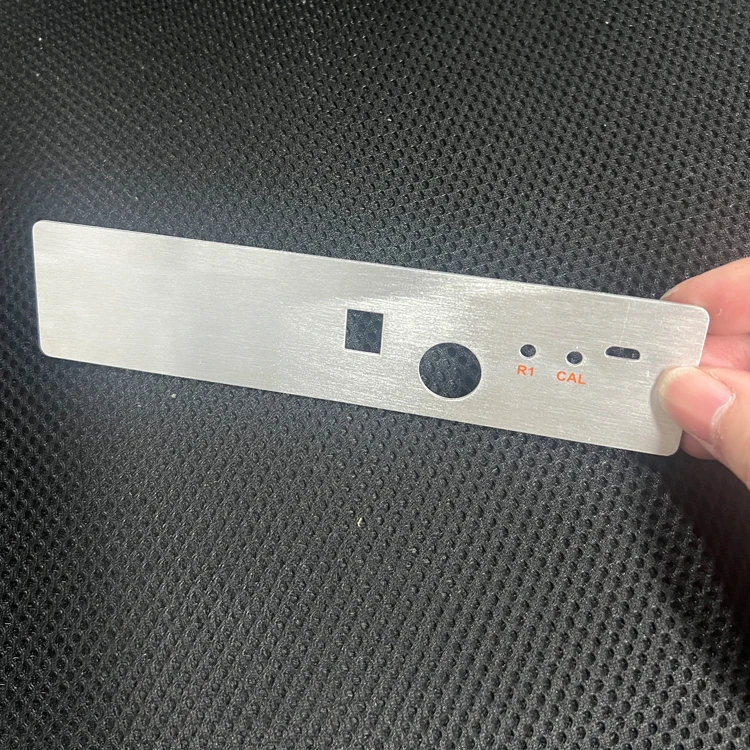 Custom Color Printed Logo Metal Fabrication Service 304 Stainless Steel 5052 Aluminum Plate Laser Cutting